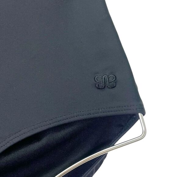 Albion Black Check Castaway One Piece Swimsuit Size Small Black Gingham Zip Back - Picture 6 of 16